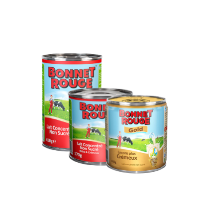 Bonnet Rouge Evaporated milk